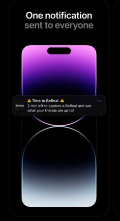 BeReal App Screen