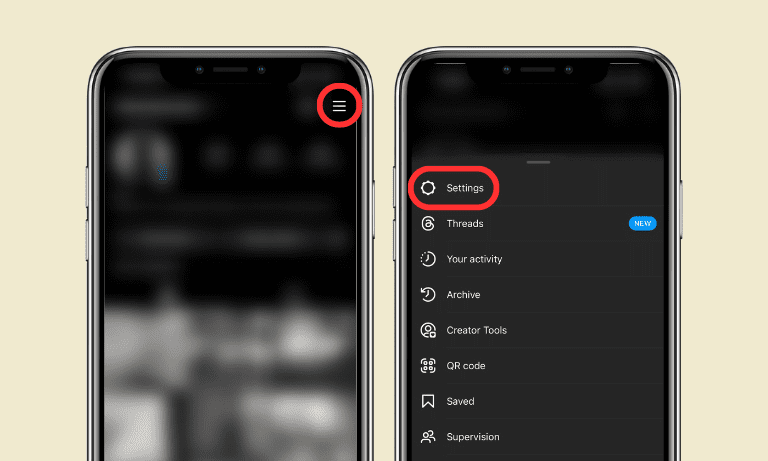 Hiding your IG stories