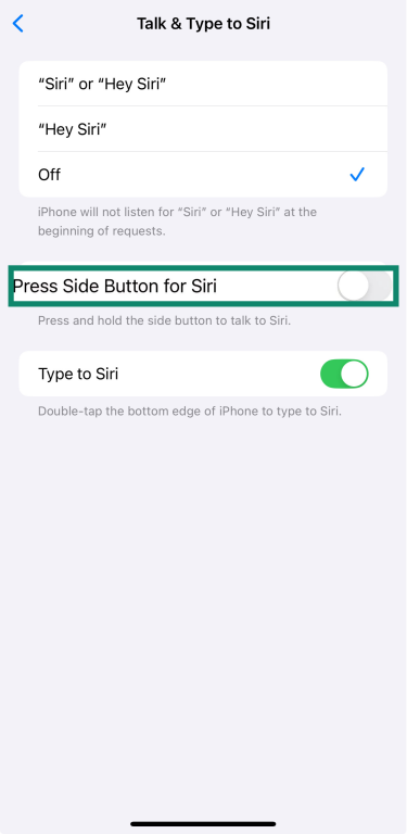 Turn off 'Press Side Button for Siri' in iOS.