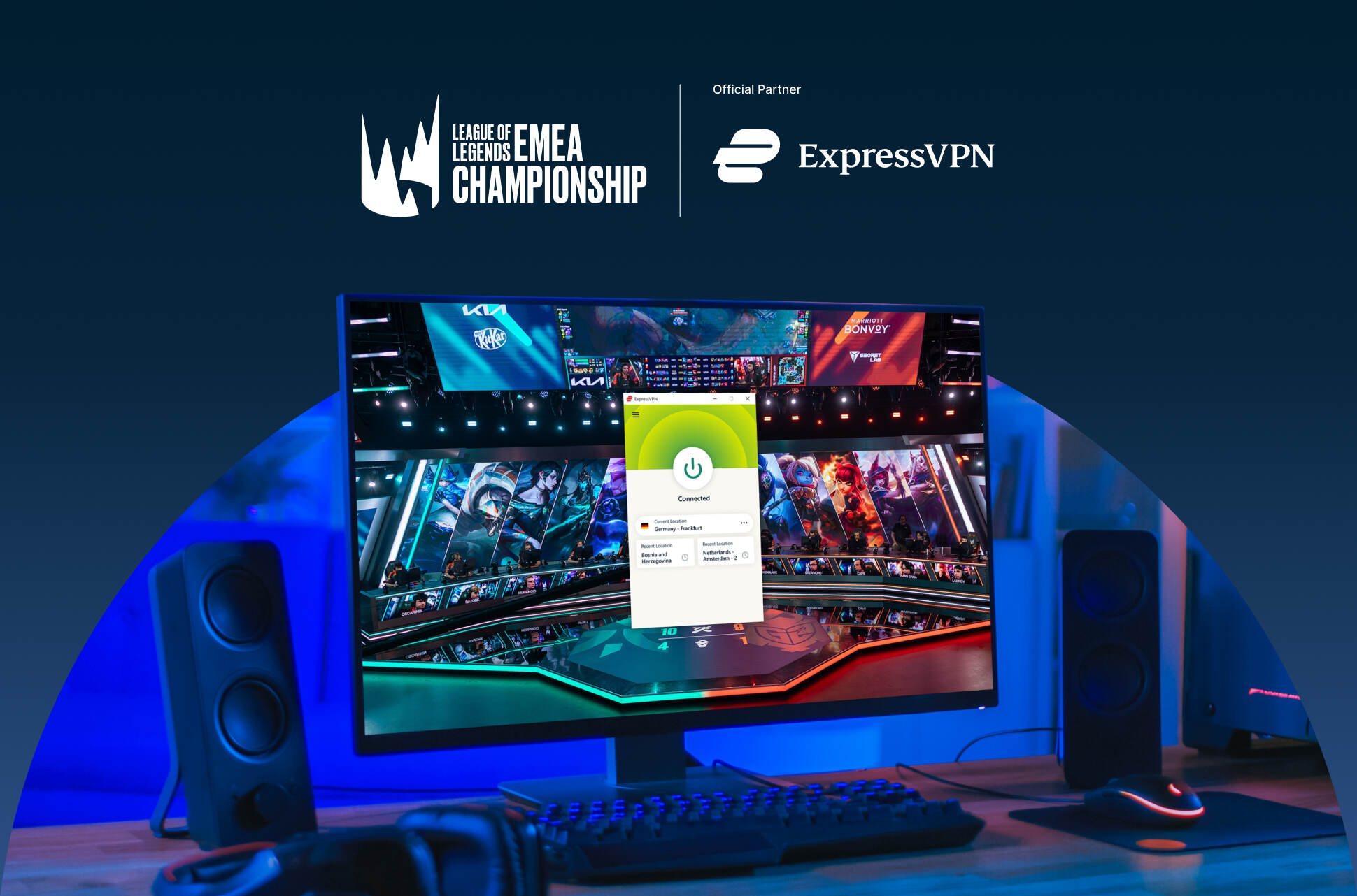 Riot Games and ExpressVPN team up for the League of Legends EMEA Championship to bring digital privacy and blazing fast speed to players and fans alike