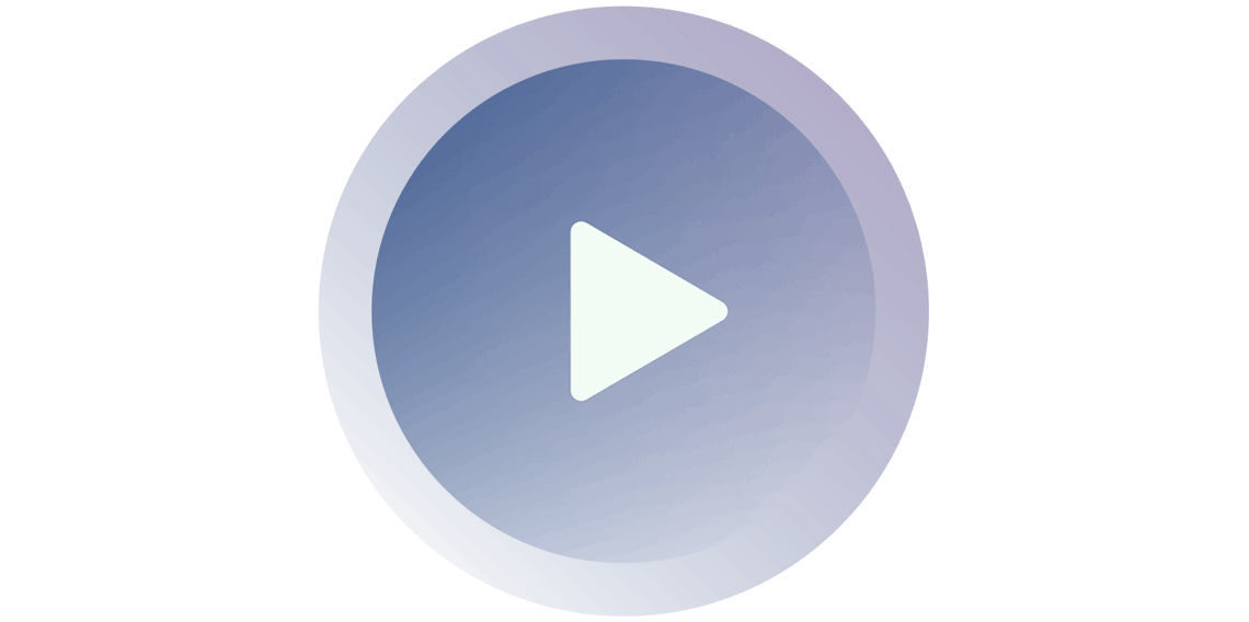 Pulsante blu di riproduzione.