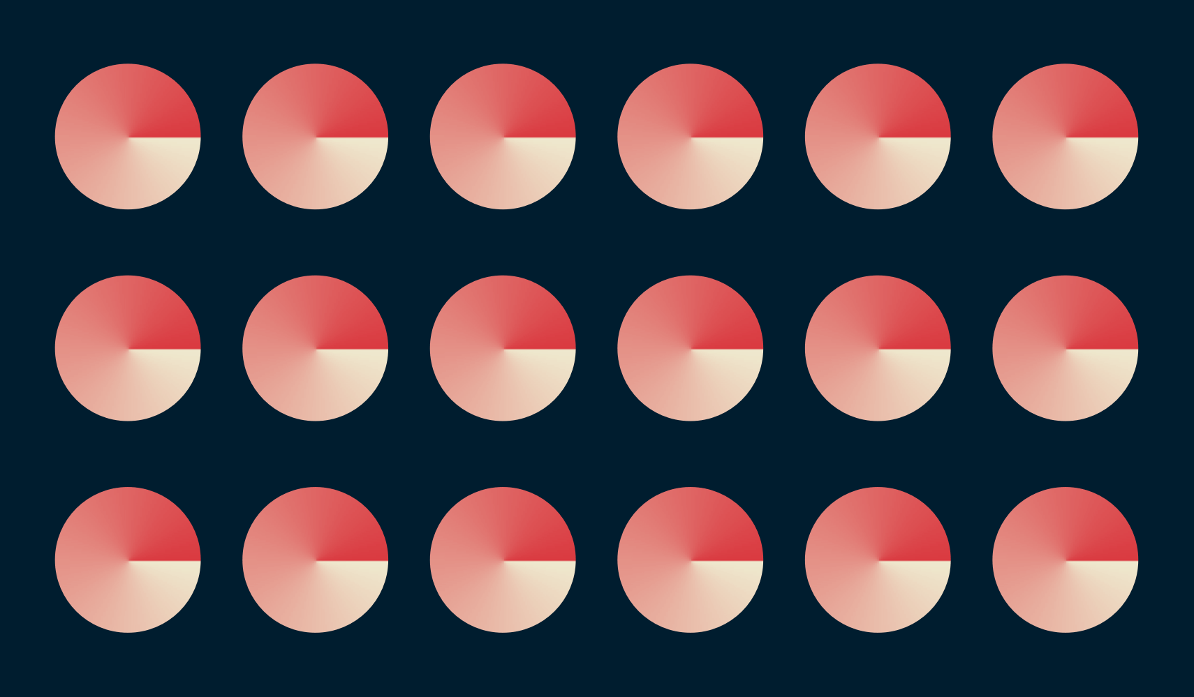 Набор одинаковых блоков, показывающий, что при помощи технологии Trusted Server все серверы ExpressVPN имеют одинаковую конфигурацию и программное обеспечение.